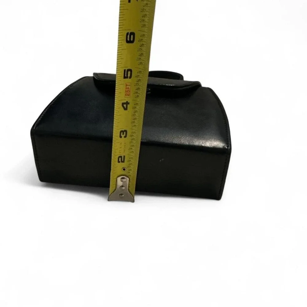 Koltov Mini Top Handle‎ Bag Women OS Black Good Structured Vintage 90s Style